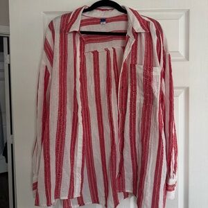 Oversized Button Down